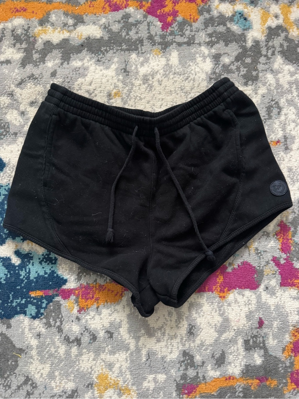 PINK Victoria's Secret Black Shorts, Size Medium